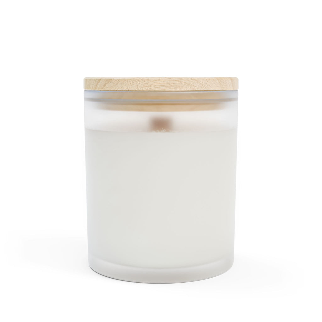 Noiréa Frosted Glass Candle 11oz | Soy Wax, Wooden Lid